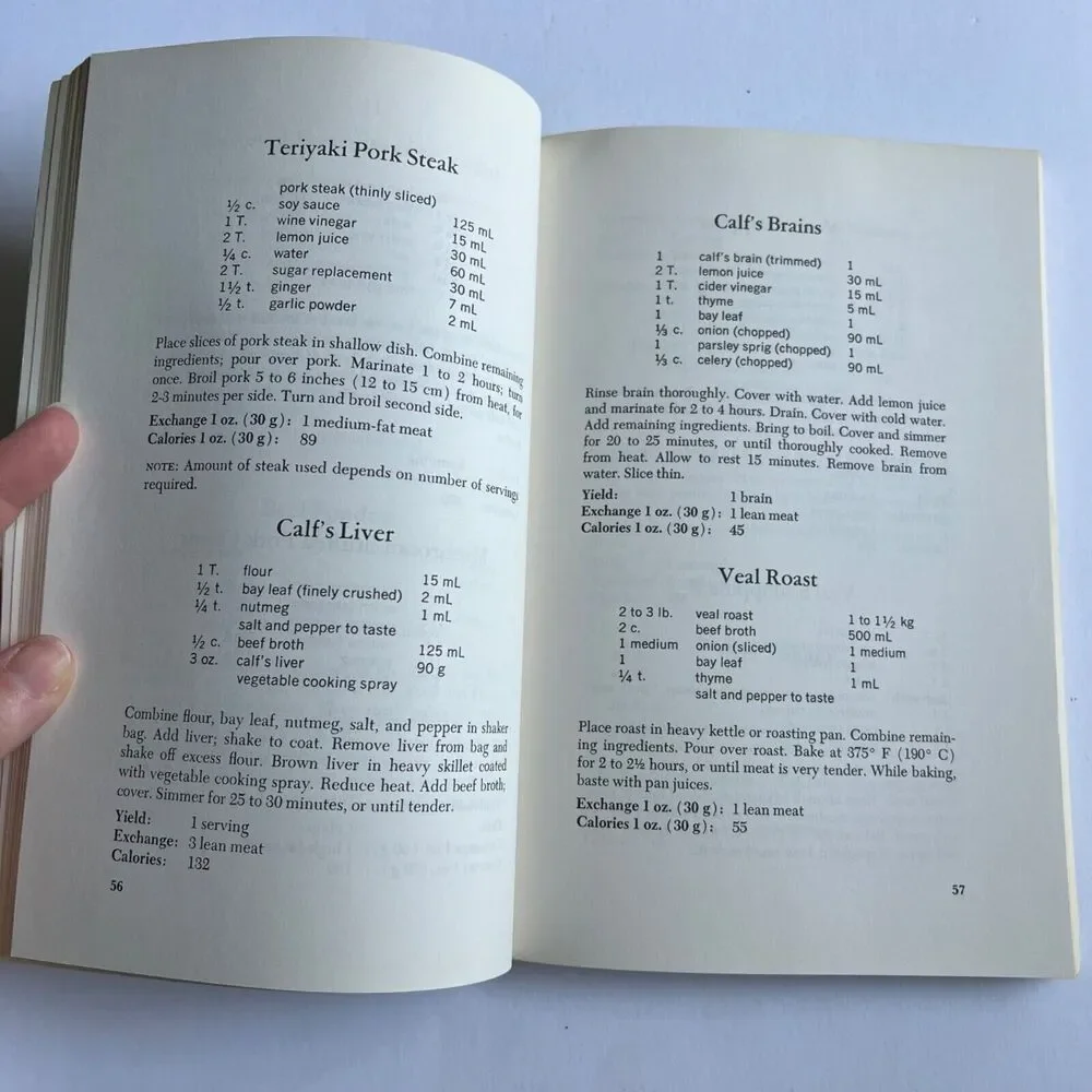 Vintage 1990 Cookbook The Complete Diabetic Cookbook Paperback